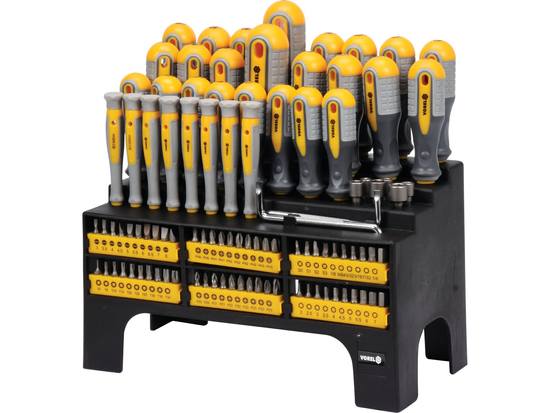 SADA ŠROUBOVÁKŮ 100 KUSŮ.