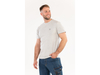T-SHIRT SERIE TALL GRIGIO MELANGE CON ELASTAN TAGLIA. L