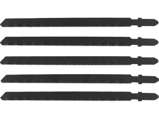 LAME DE SCIE SAUTEUSE TYPE T, 21 TPI, POUR MÉTAL, 5 PIÈCES
