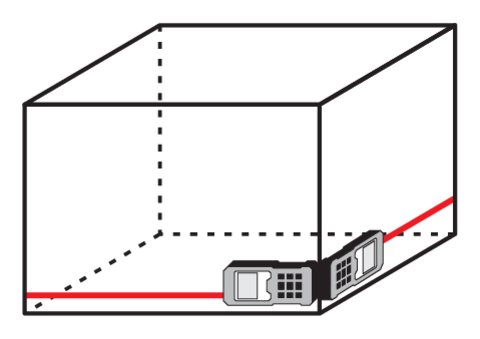 TELETÍMETRO LÁSER 0.2-50 M