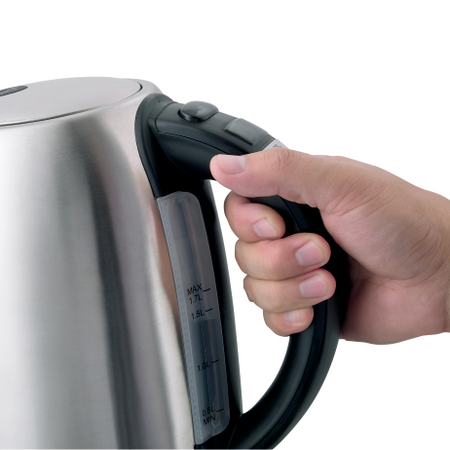 HERVIDOR ELÉCTRICO 1,7L, AJUSTE DE TEMPERATURA EN EL MANGO
