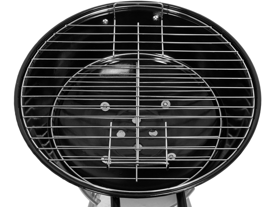 ROUNG CHARCOAL GRILL WITH A COVER GRATE 41CM