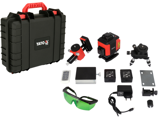 LASER ZIELONY 4D Z ELEKTRONICZNYM KOMPENSATOREM 16 LINII