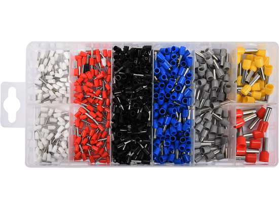 JEU DE BORNES DE CÂBLE ET CONNECTEURS 685 PCS, TAILLES MÉLANGÉES