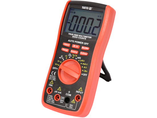 DIGITAL MULTIMETER WITH TRUE RMS