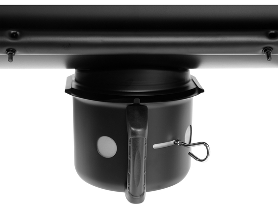 GRIL NA DŘEVÉ UHLÍ S UDÍŘKOU XXL, ROŠT 64X37CM