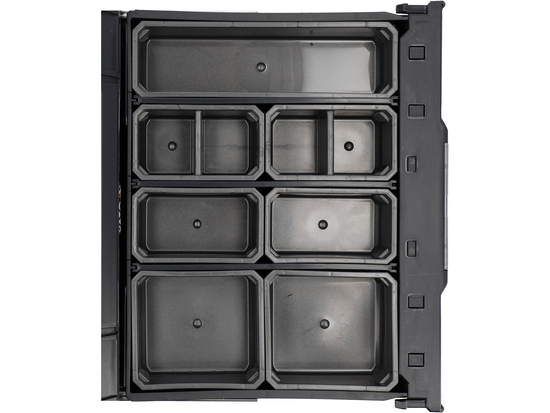 SYSTEM BOX MODULARE CON TRE CASSETTI T3 S12