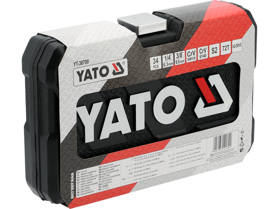 ΣΕΤ ΕΡΓΑΛΕΙΩΝ 1/4"; 3/8" 34 ΤΕΜ