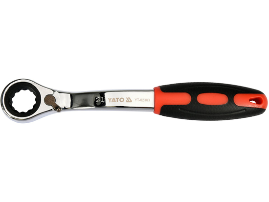 CHIAVE AD ANELLO PIEGATO CON CRICCHETTO 21MM