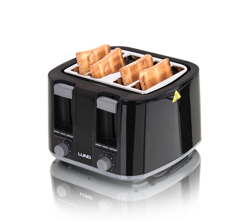 TOASTER 1300-1500W BLACK