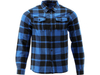 CHEMISE EN FLANELLE, BLEU, TAILLE. 2XL