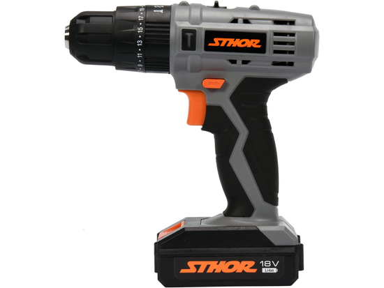 DRILL-DRIVER ME IMPACT 18V + 1 X BATTERY 1.3AH LI-ION; ΦΟΡΤΙΣΤΗΣ 3-5 ΩΡΩΝ