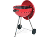 BARBECUE À CHARBON DE BOIS ROND 54CM ROUGE