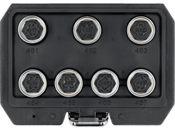 WHEEL NUTS SOCKET SET OPEL 7PCS