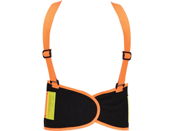 HIGH VISIBILITY BACK SUPPORT BELT, ORANGE 2XL