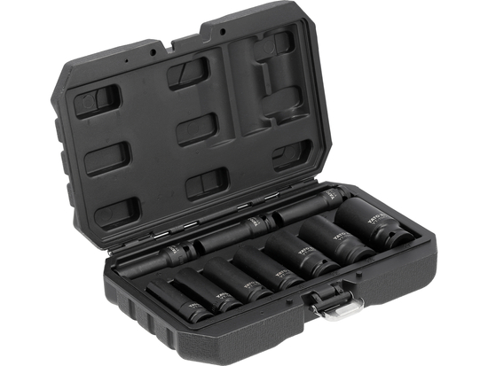 METRIC DEEP IMPACT SOCKET SET 1/2" 10PCS