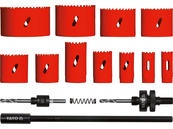COMBINATION HOLE SAW KIT 15 PCS