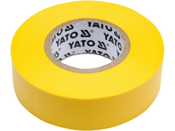 ELEKTROS IZOLIACINĖ JUOSTA 19MMX20MX0.13MM, GELTONA