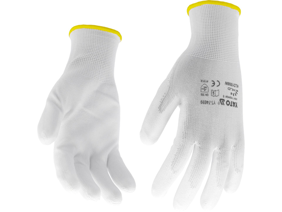 GUANTI PROTETTIVI IN NYLON SPALMATO PU TAGLIA 9