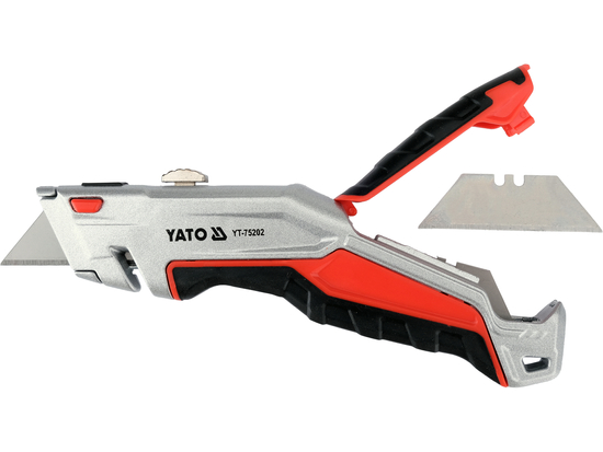 НОЖ С ПРИБИРАЩО СЕ ТРАПЕЦЕВИДНО ОСТРИЕ