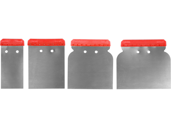ESPÁTULAS FLIP-FLOP INOXIDABLES, 4 UDS.