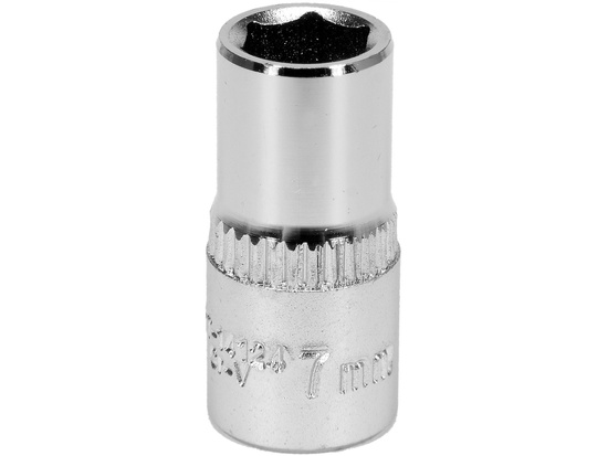 SOCKET 7MM 1/4" 6PT CV REGULAR