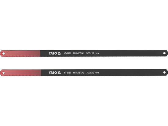  HACKSAW FRAME BLADE, BIMETAL 300 MM, 2 PCS