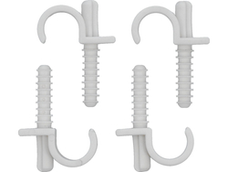 SUPORTES DE MONTAGEM E INSTALAÇÃO COM PINO DE INSTALAÇÃO RÁPIDA PARA TUBOS 15-16MM, 4 PCS.