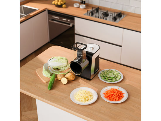 VEGETABLE CUTTER 250W, 5 BLADES