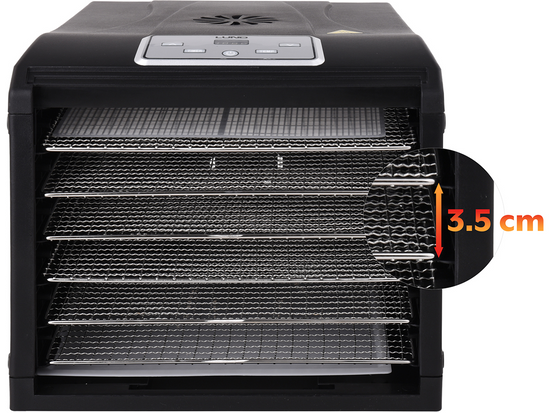 SECADOR DE ALIMENTOS 6 SIT, 420-500W
