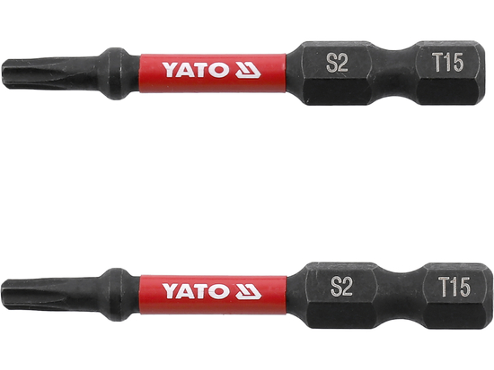БІТИ УДАРНІ 1/4"X50 MM T15 2 ШТ