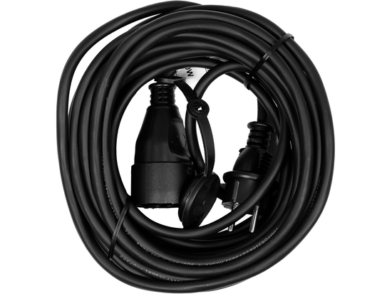 EXTENSION CORD IN RUBBER PROTECTION 10M