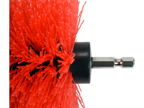 3PCS SCRUBBING BRUSHES SET WITH HEX SHANK