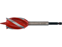 BROCA PARA MADEIRA DE 4 LÂMINAS 32MM HEX.