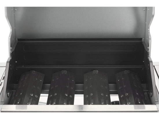 ГАЗОВ ГРИЛ ITAMI 4+1, НЕРЪЖДАЕМА СТОМАНА, 14.2KW, СЪС СТЪКЛО