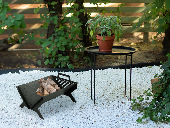 FEU DE JARDIN C7, PLIABLE