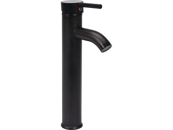 BASIN MIXER 'RETRO BLACK 2' HIGH