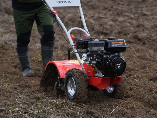 GASOLINE GARDEN TILLER 48CM 196CM3