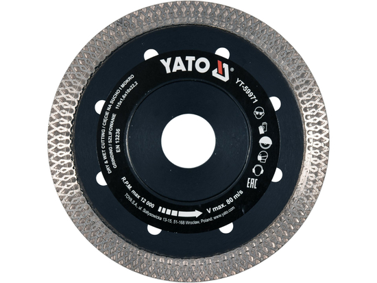 ΔΙΣΚΟΣ DIAMOND 115MM ΓΙΑ ΚΟΠΗ ΚΑΙ ΛΕΞΗ ΚΕΡΑΜΙΚΩΝ ΚΑΙ GRESUI