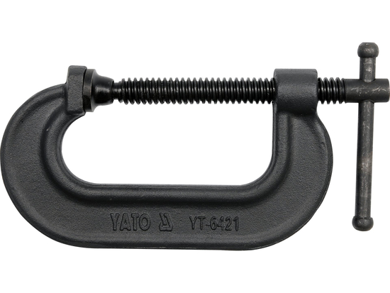 GRAMPO DE PARAFUSO TIPO ''C'' 75 MM