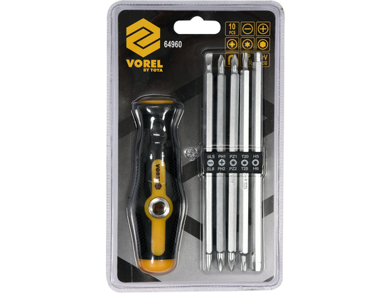 10 IN 1 6PCS SCREWDRIVER SET