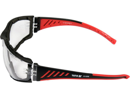 OKULARY OCHRONNE KOMFORT+ BEZBARWNE Z FILTREM UV Z OCHRONĄ PRZED ZAPAROWANIEM