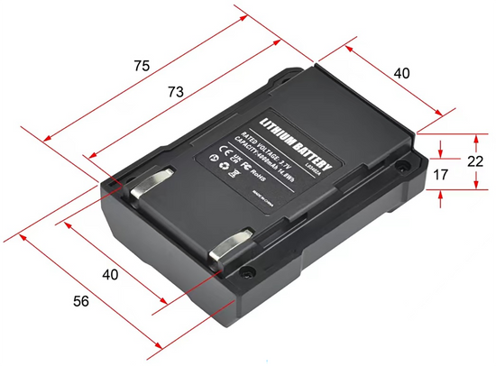 BATERIE PRO YT-30419 4000MAH