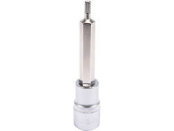 SOCKET BIT SPLINE 1/2" M5 L100MM