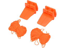 БУДІВЕЛЬНІ КУТНИКИ ДЛЯ ПРИЧАЛЬНОГО ШНУРА