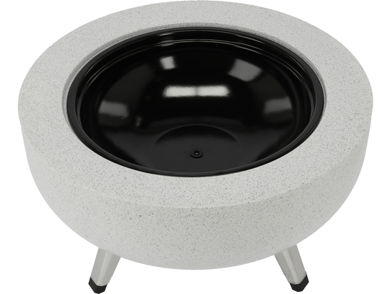 CHEMINÉE EN ACIER 3 EN 1 AVEC GRILLE 43,5 CM