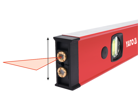 LIVELLA ELETTRONICA 610 MM CON LASER