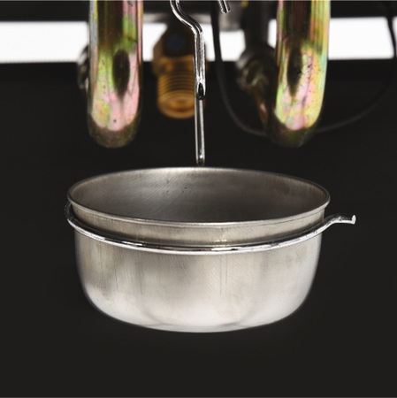 GRIGLIA A GAS PER CUCINA, 2 FUOCHI, 5,5 KW