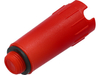 HYDRAULICKÁ ZÁSTRČKA, INŠTALÁCIA 1/2'' S TESNENÍM, ČERVENÁ