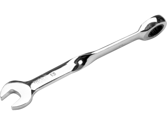 CHIAVE COMBINATA TORTITA CON CRICCHETTO 13MM